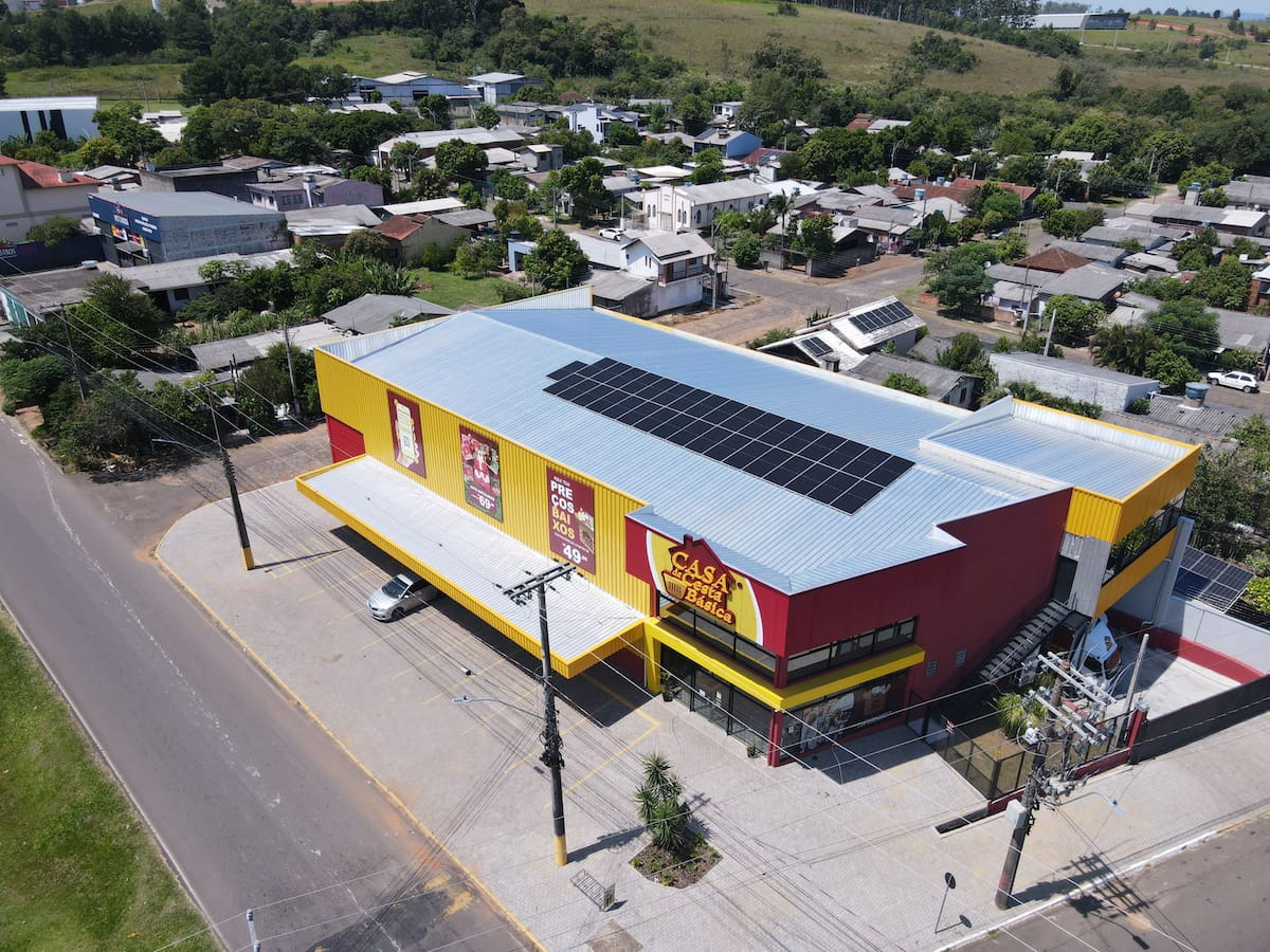 Casa da Cesta Básica — Tche Energia Solar
