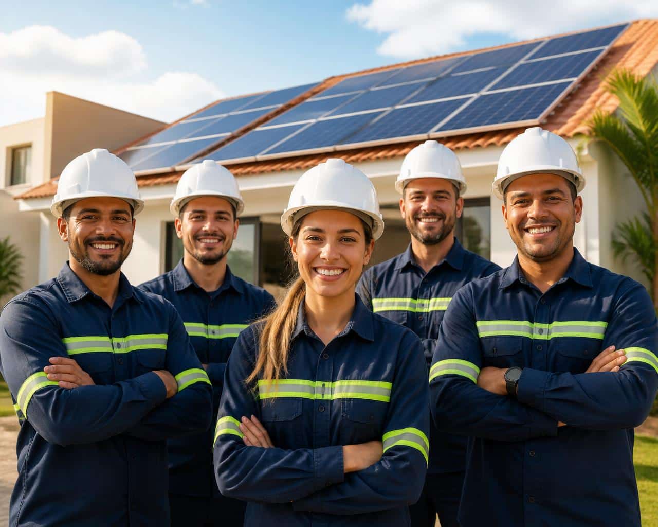 Equipe da Tche Energia Solar